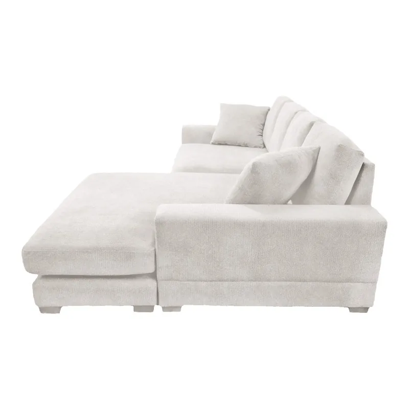 Coltar Reversibil Pako World Cornerdo Ivoar 265x175x85cm - imagine 5
