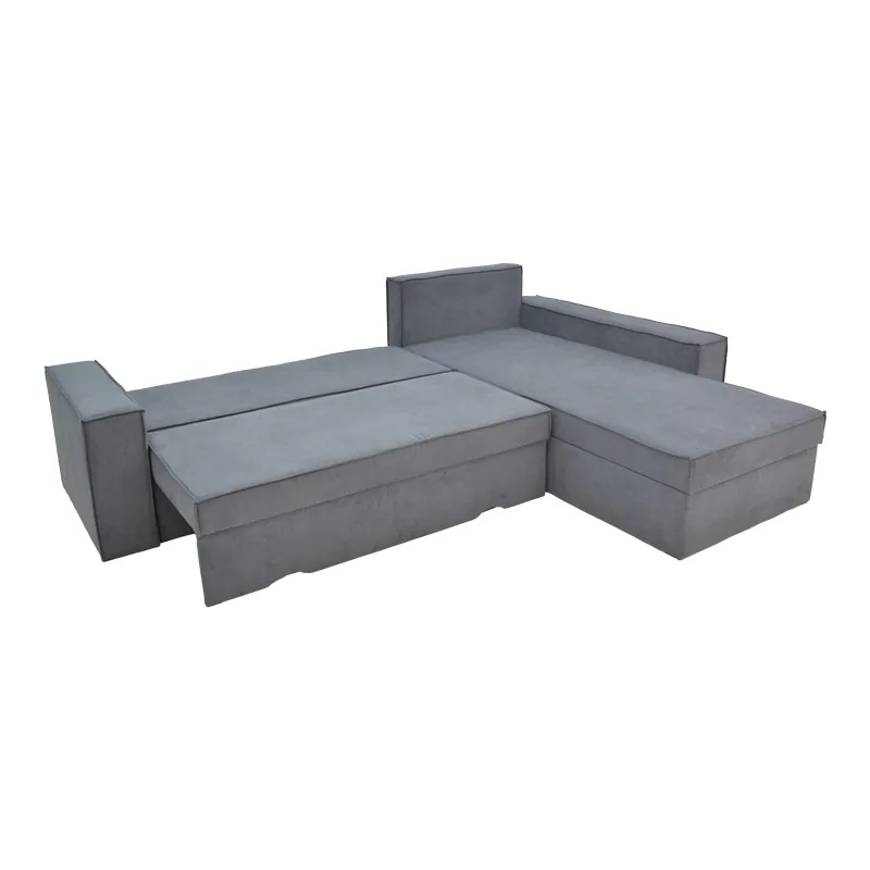 Coltar Reversibil Pako World Venzie Gri 283x214x83cm - imagine 3