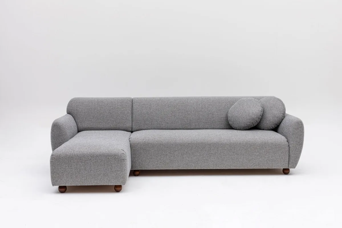 Coltar Salvador Eddy Gri Deschis 162x93x86cm - imagine 6