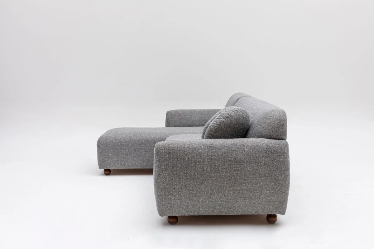 Coltar Salvador Eddy Gri Deschis 162x93x86cm - imagine 8