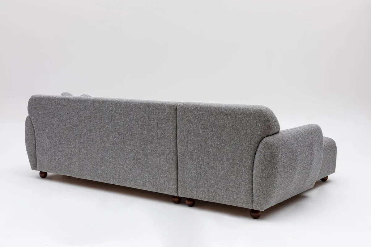 Coltar Salvador Eddy Gri Deschis 162x93x86cm - imagine 10