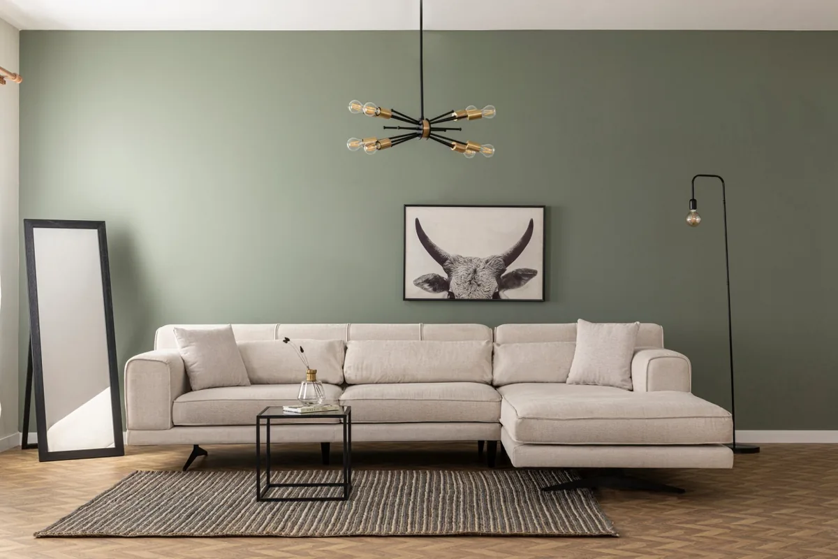 Coltar Salvador Jivago Bej 308x198x78cm