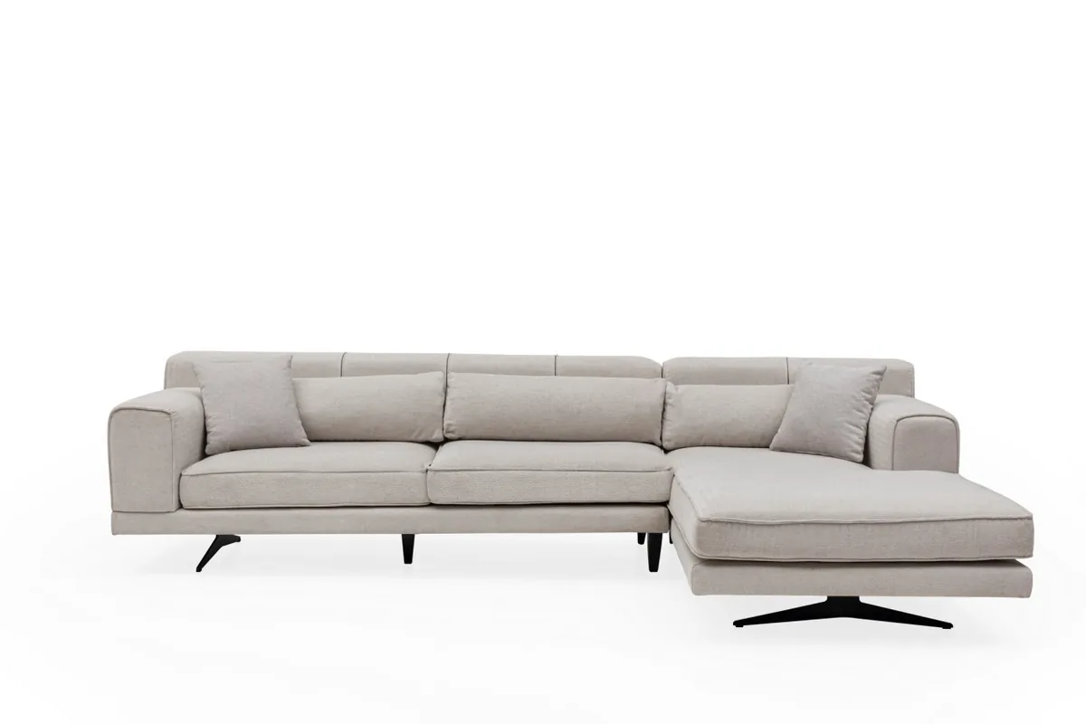 Coltar Salvador Jivago Bej 308x198x78cm - imagine 8