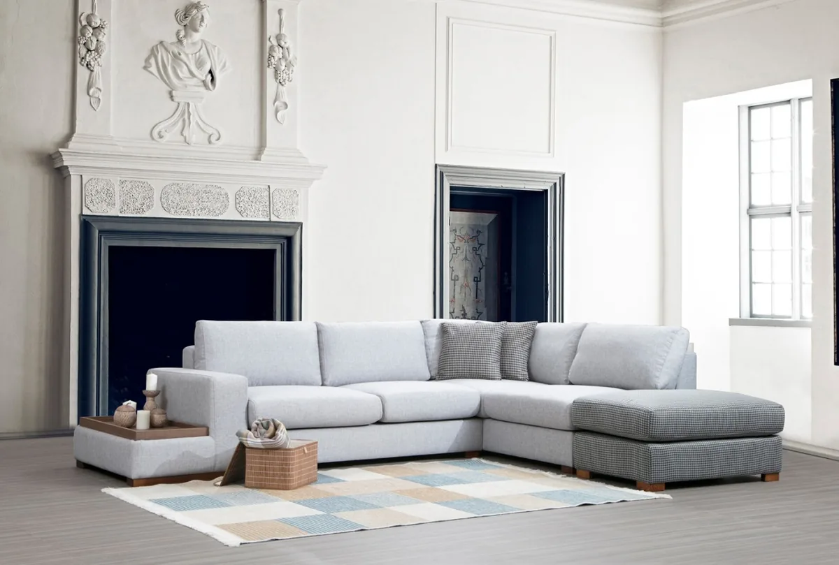 Coltar Salvador Loop Gri 246x308x85 cm