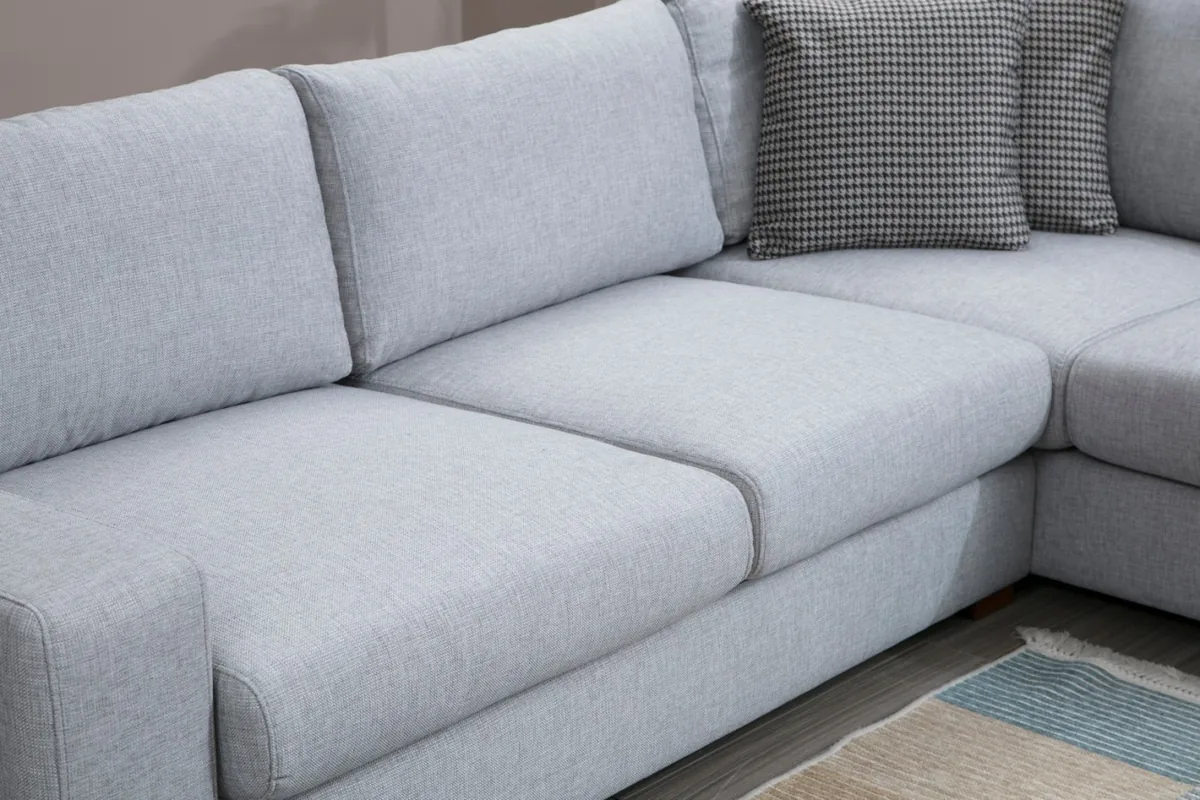 Coltar Salvador Loop Gri 246x308x85 cm - imagine 5