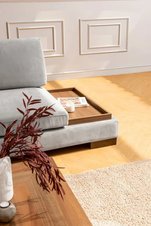 Coltar Salvador Tulip Gri Deschis - imagine 3