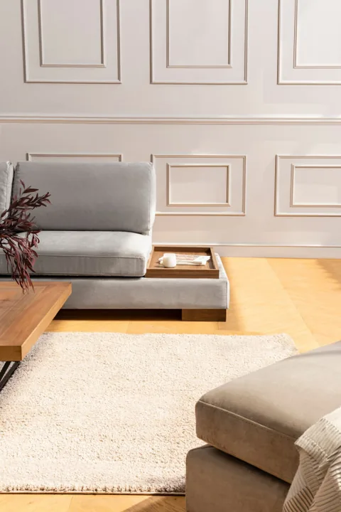 Coltar Salvador Tulip Gri Deschis - imagine 4