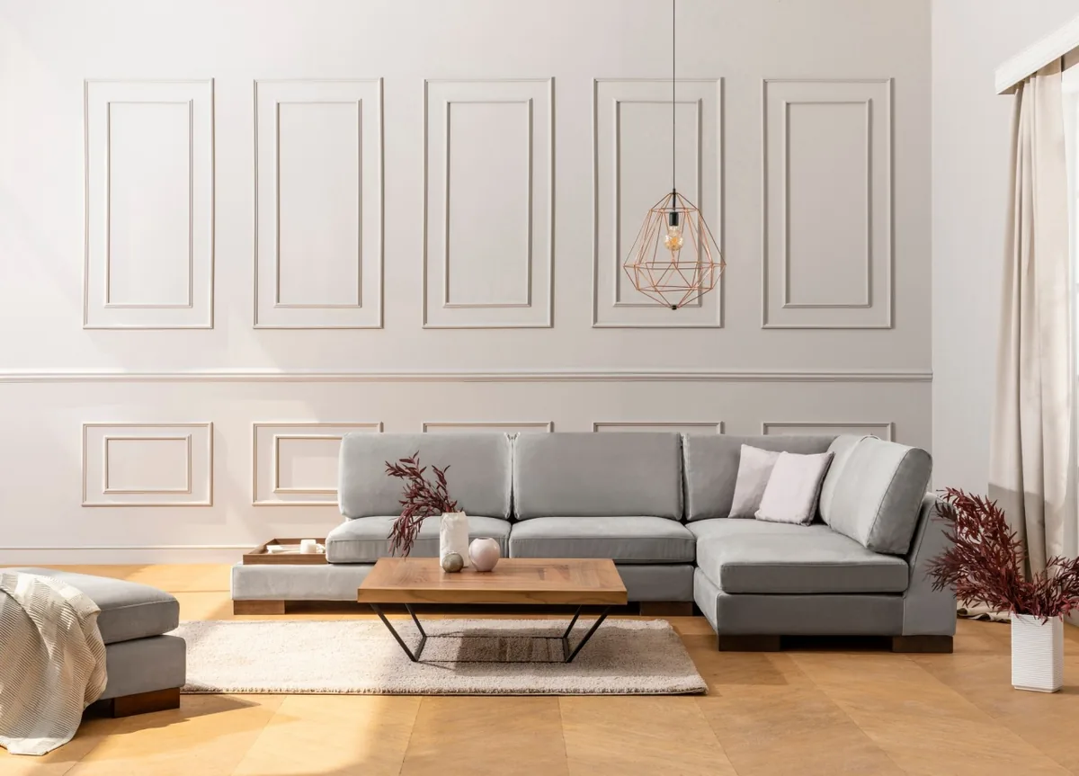 Coltar Salvador Tulip Gri Deschis 71933 - imagine 2
