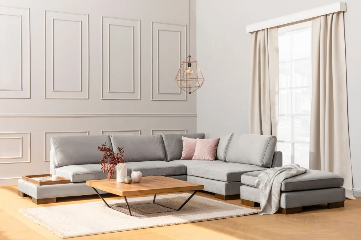 Coltar Salvador Tulip Gri Deschis 71933 - imagine 3