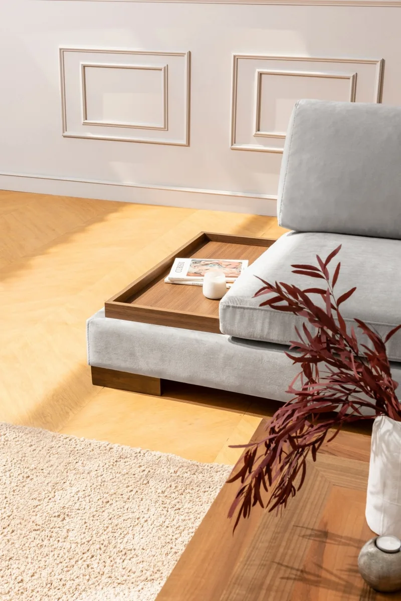 Coltar Salvador Tulip Gri Deschis 71933 - imagine 4