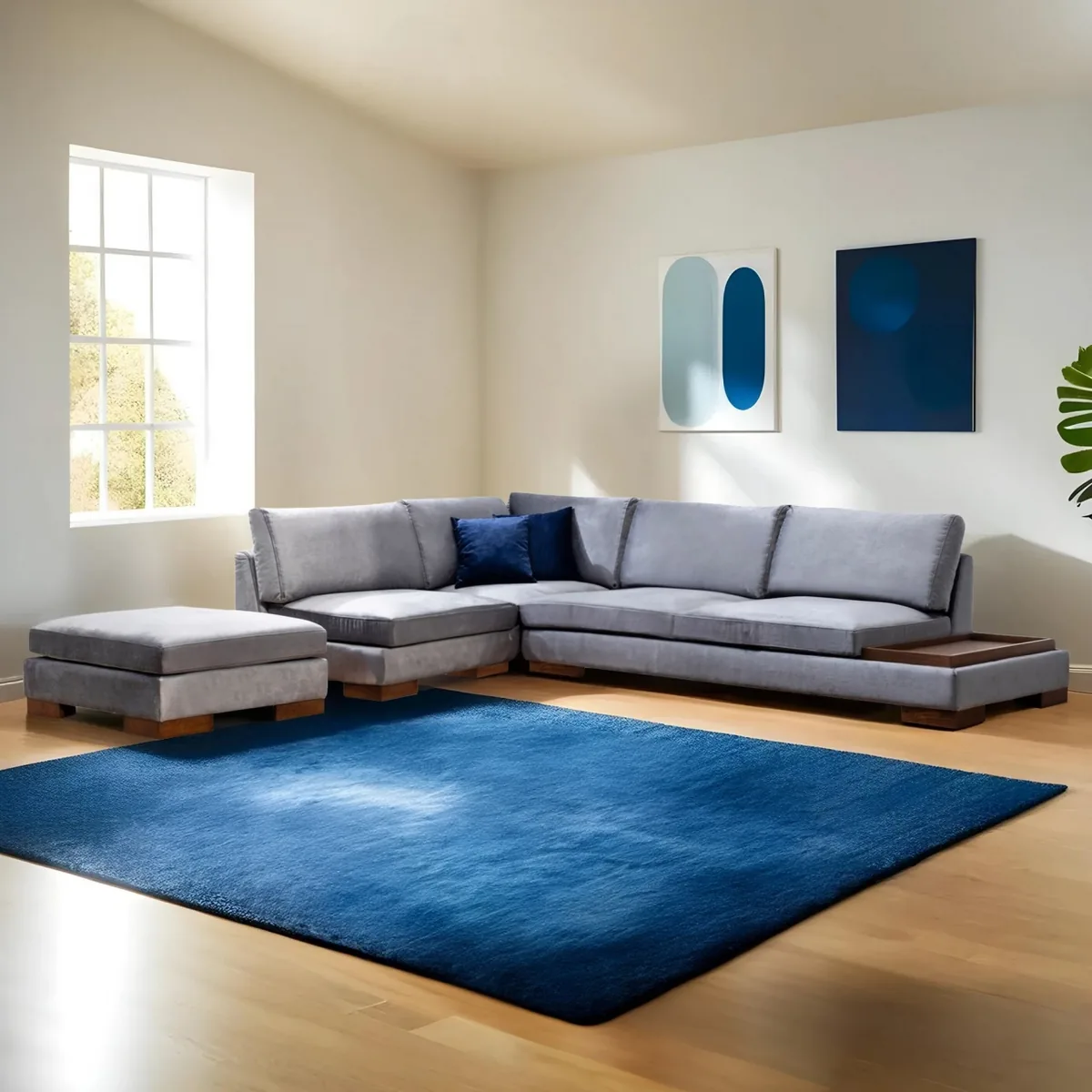 Coltar Salvador Tulip Gri Inchis 71935 - imagine 5