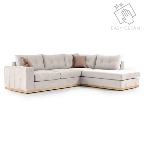 Coltar Stanga Pako World Boston Crem Mocha Natural 280x225x95cm - imagine 2