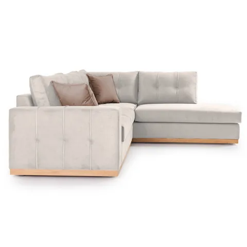 Coltar Stanga Pako World Boston Crem Mocha Natural 280x225x95cm - imagine 4