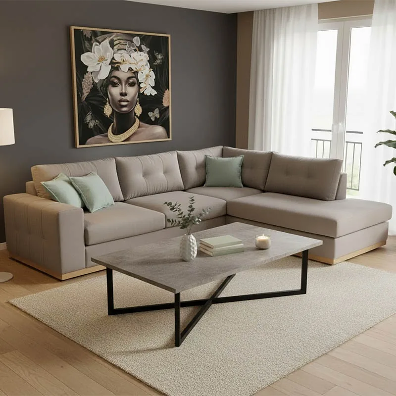 Coltar Stanga Pako World Boston Elephant Ciel Natural 280x225x95cm