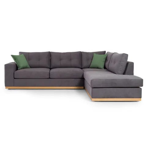 Coltar Stanga Pako World Boston Gri Inchis 280x225x95cm - imagine 4