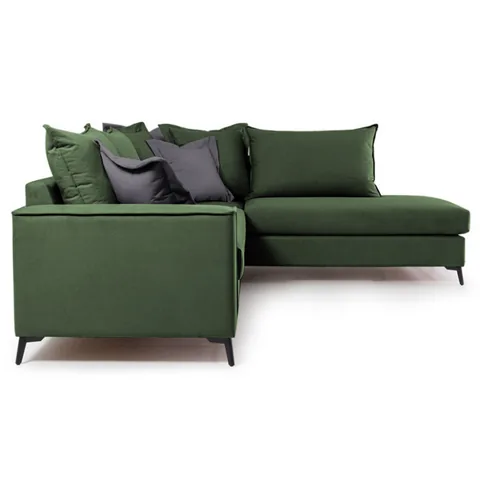 Coltar Stanga Pako World Boston Verde Inchis Gri Inchis 290x235x95cm - imagine 4