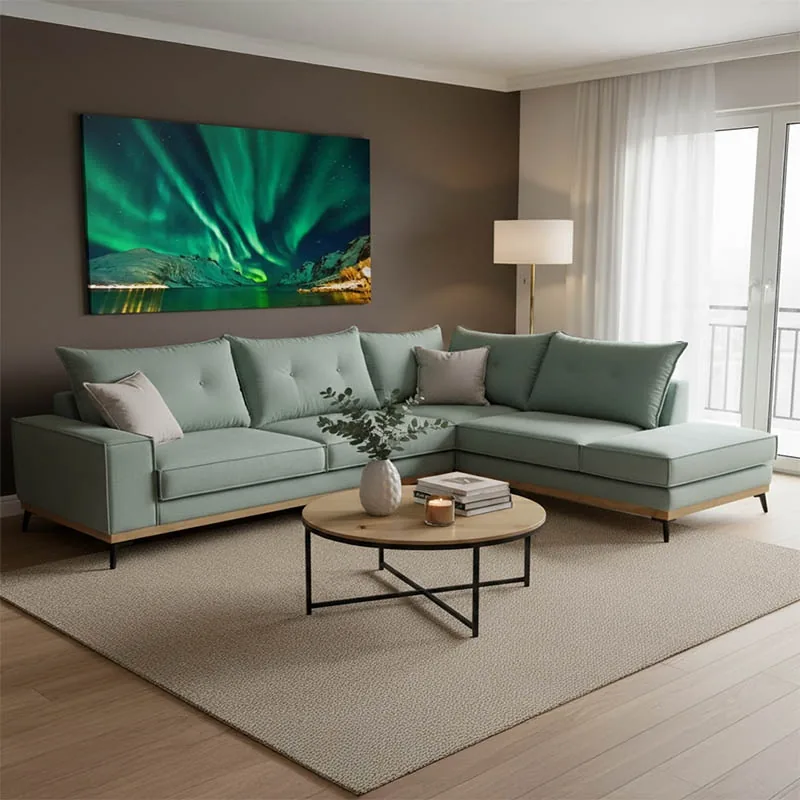 Coltar Stanga Pako World Luxury II Ciel 290x235x90cm Crem