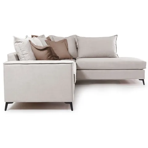 Coltar Stanga Romantic Crem - Mocha 290x235x95 cm Pako World - imagine 4