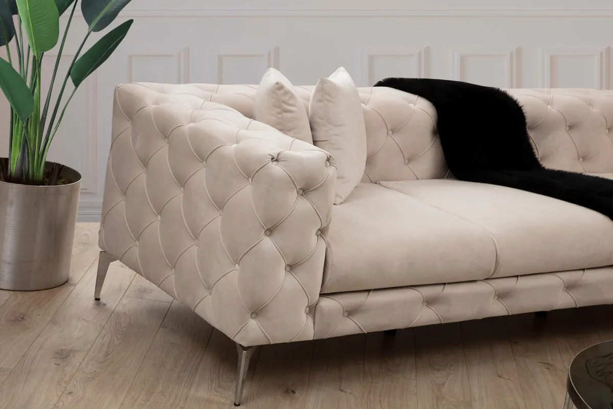 Coltar Stanga Salvador Como Ecru 310x70x270 cm - imagine 2