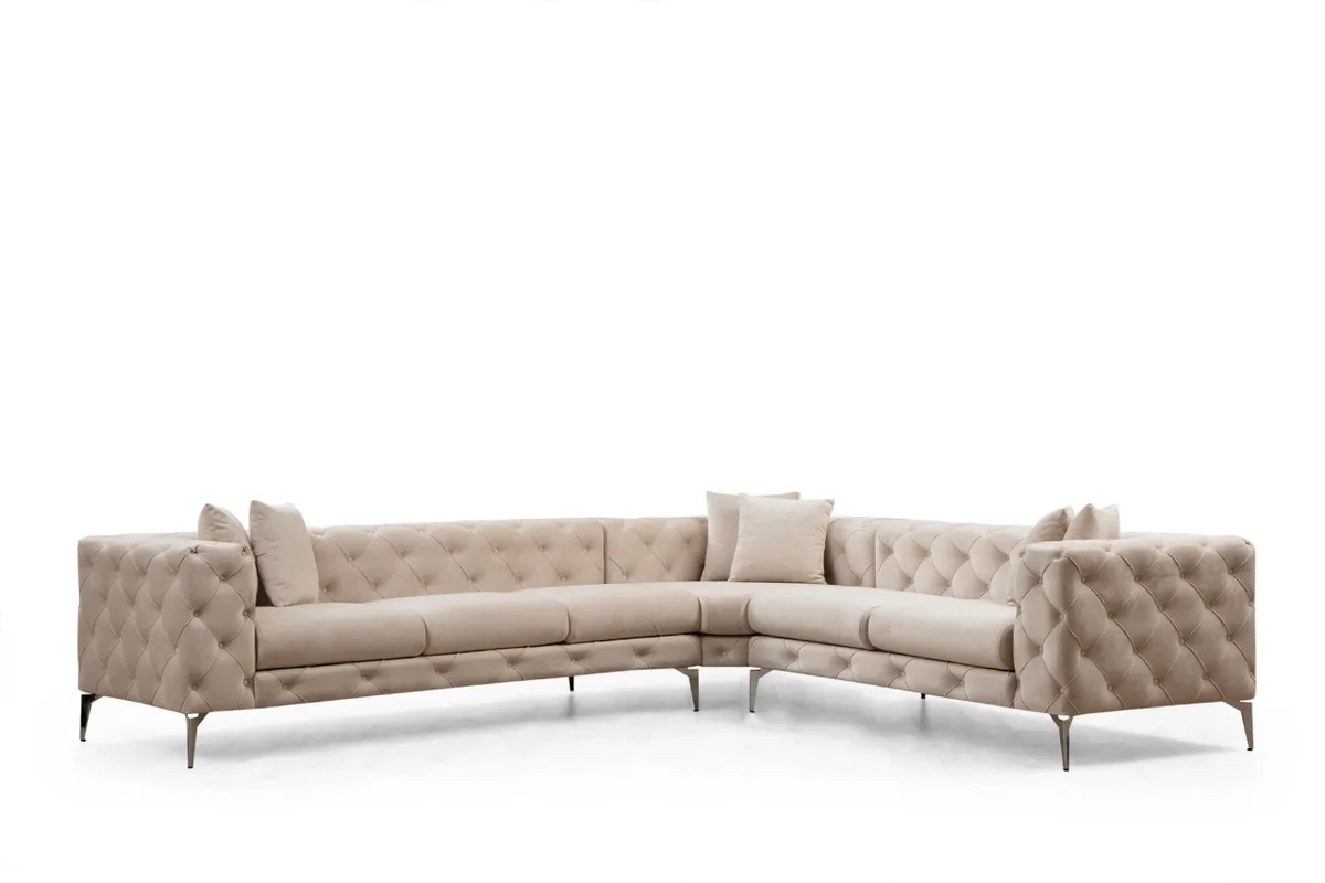 Coltar Stanga Salvador Como Ecru 310x70x270 cm - imagine 4