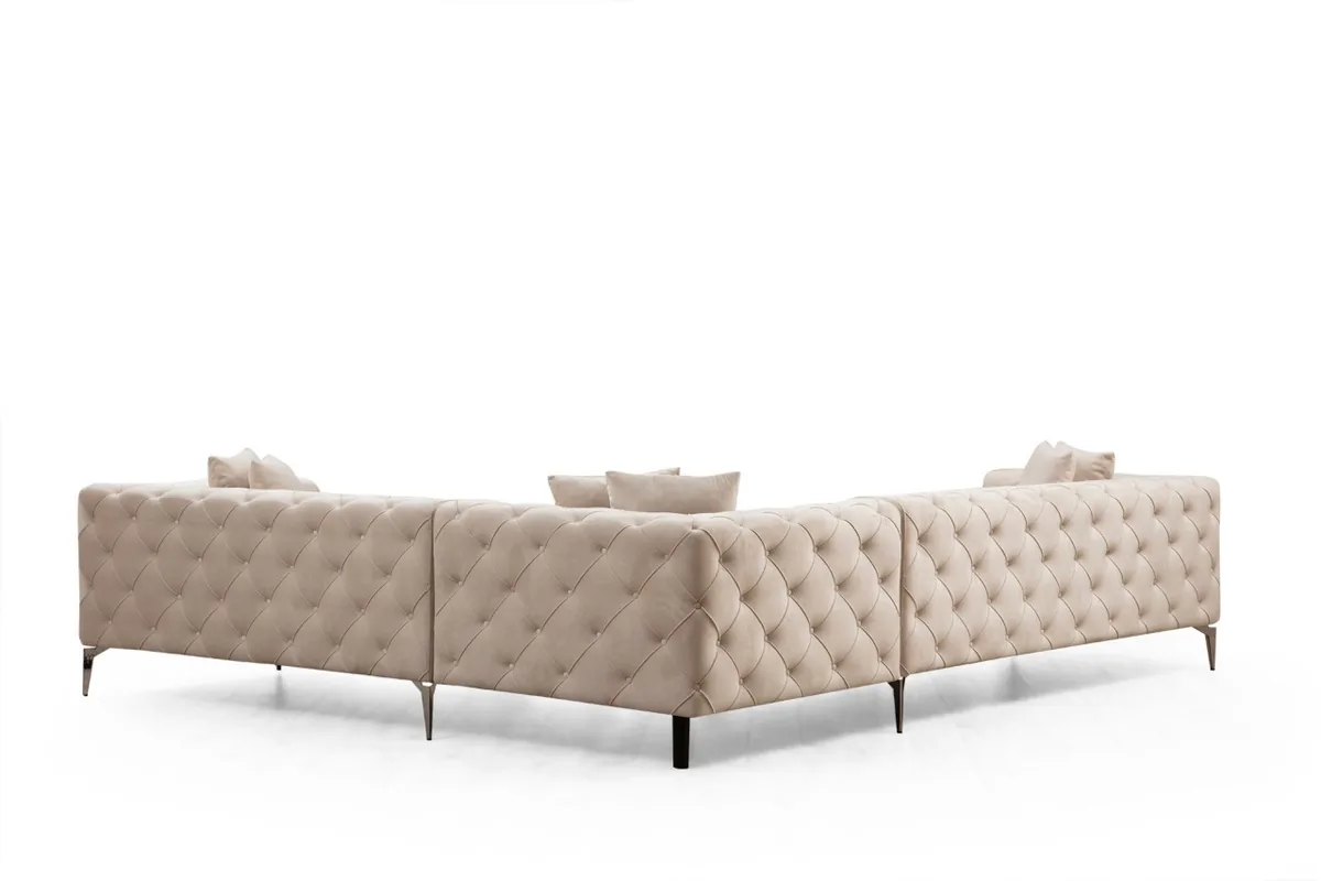 Coltar Stanga Salvador Como Ecru 310x70x270 cm - imagine 5