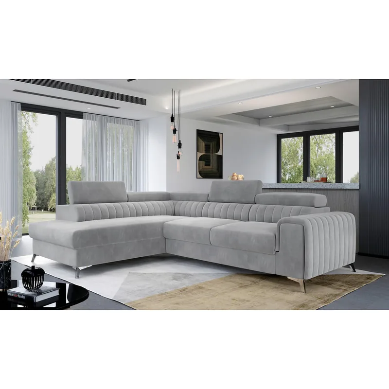Coltar Textil Mid You Gri Deschis