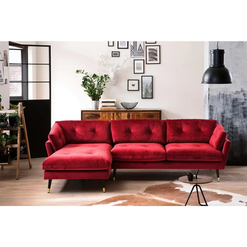 Coltar Textil Mid You Rosu Inchis