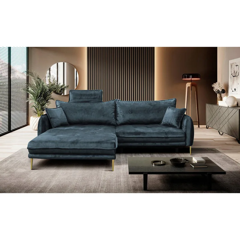 Coltar Textil Mid.You Albastru