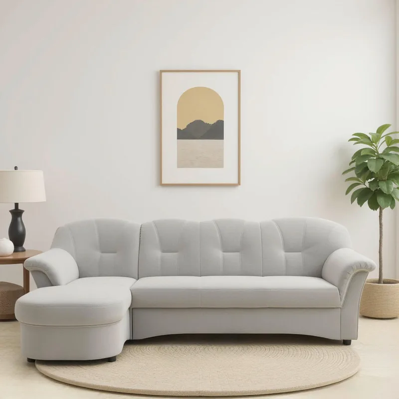 Coltar Textil MID.YOU Argintiu