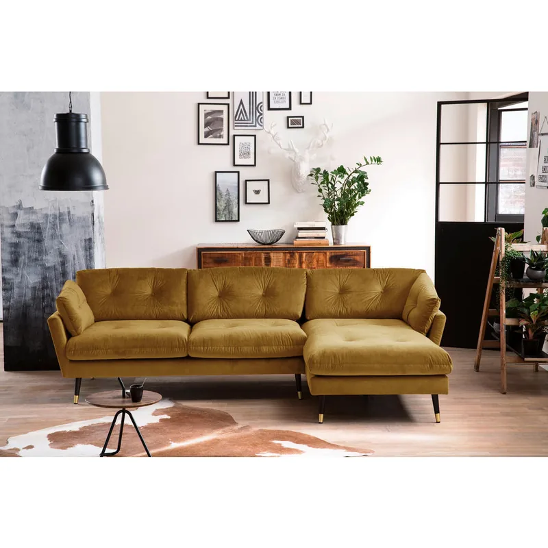 Coltar Textil MID.YOU Galben Mustar xxxlutz.ro_001136005802