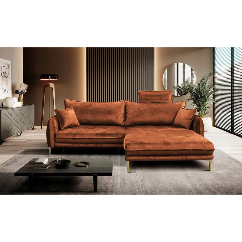 Coltar Textil Mid.You Ruginiu