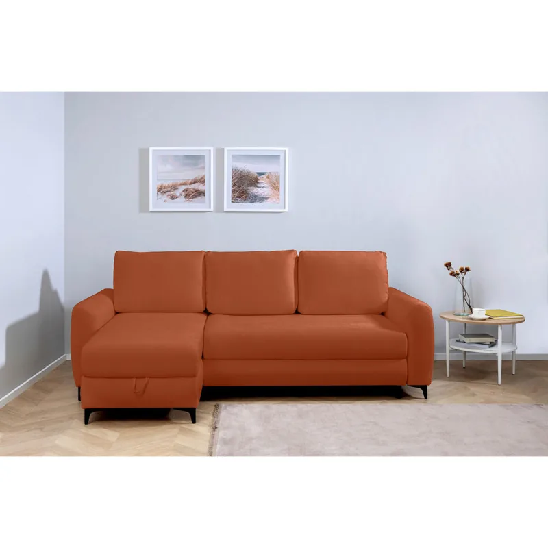 Coltar Textil Mid.You Ruginiu Stanga/Dreapta 3 Locuri