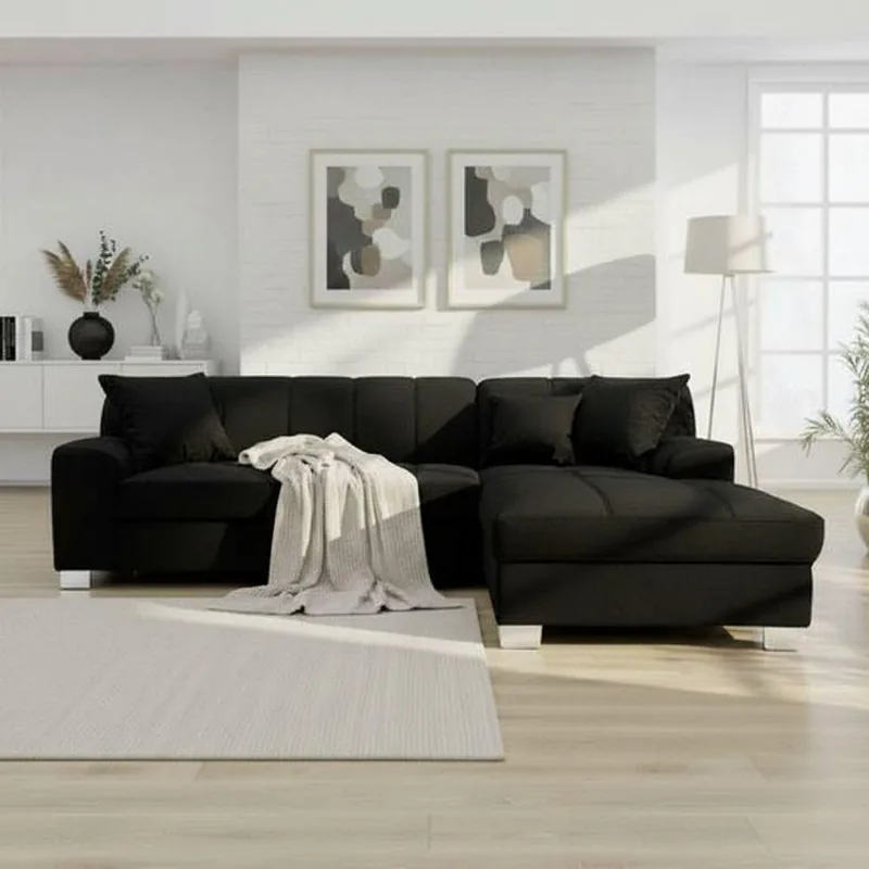 Coltar Textil Negru MID.YOU