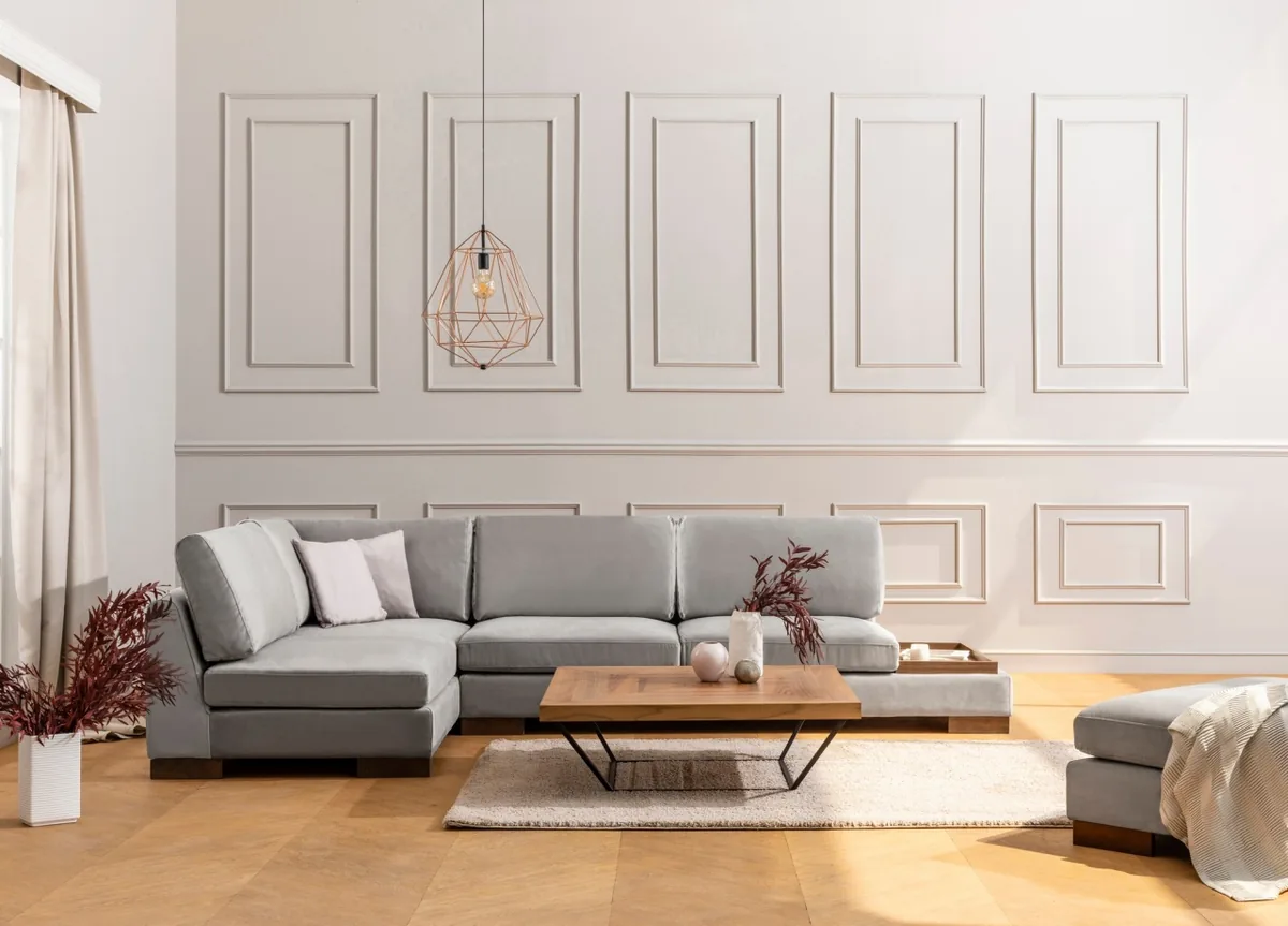 Coltar Tulip Gri Deschis 71934 - imagine 2