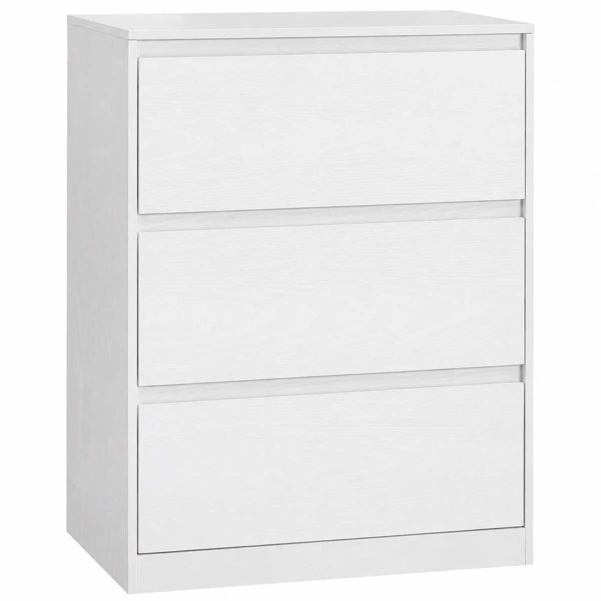 Comoda Brius Kailyn 3 Sertare 60x40x75cm Alb