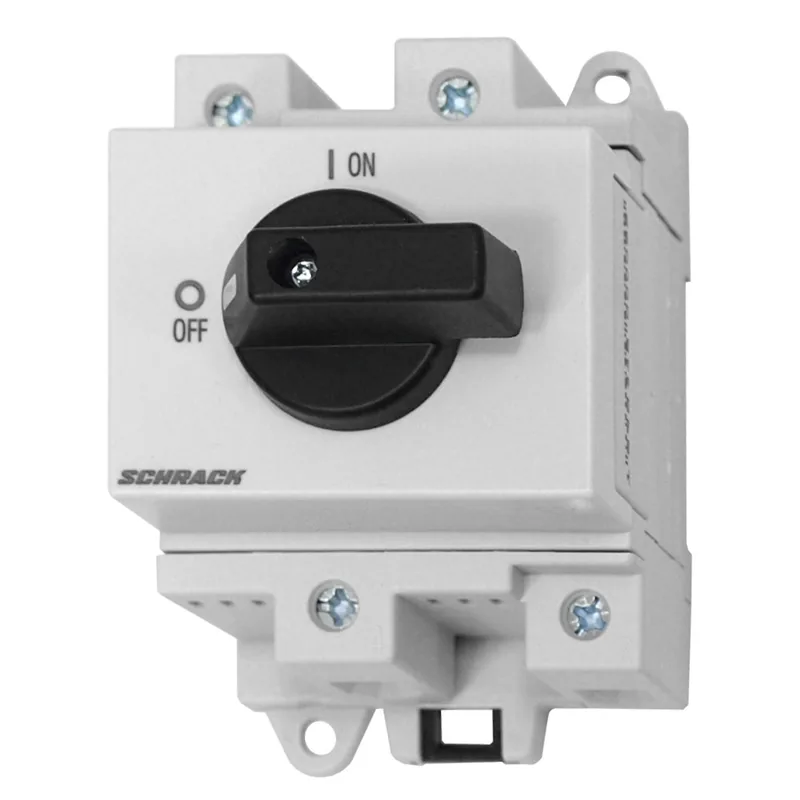 Comutator Schrack IN7R0204 2 Poli 32A 600V DC IP40 Montaj Sina DIN