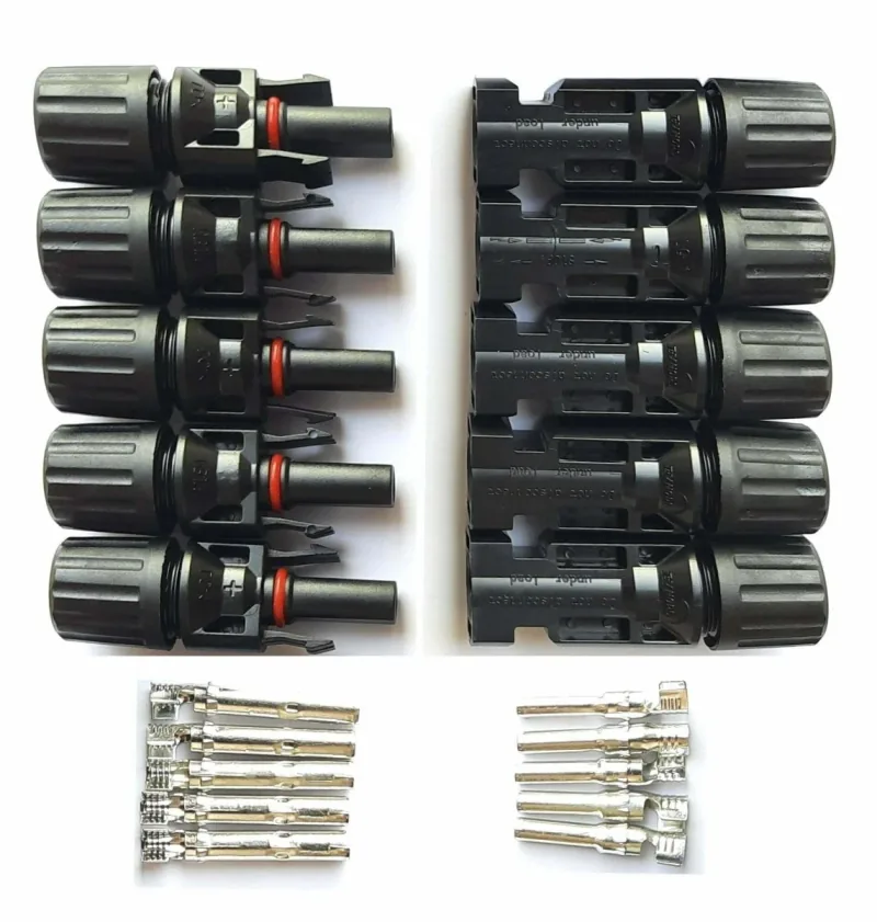 Conectori Fotovoltaici Safer SAF-MC4 Set 5 Perechi