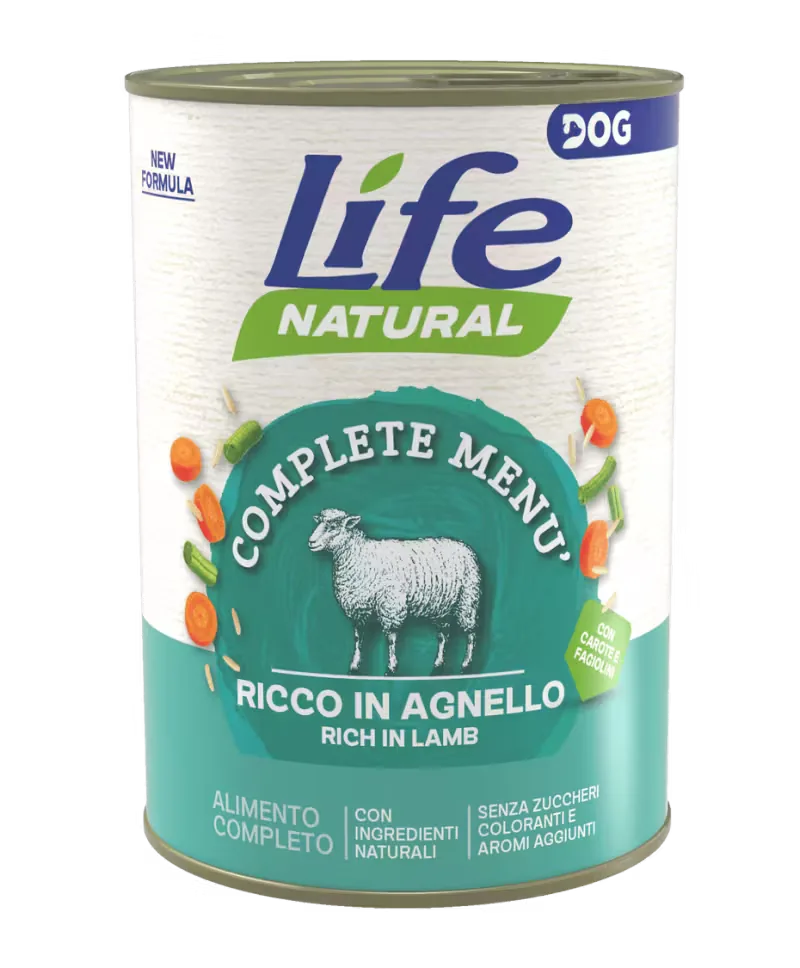 Hrana Umeda pentru Caini Life Natural Life Dog Nutrition Plus Miel 400g
