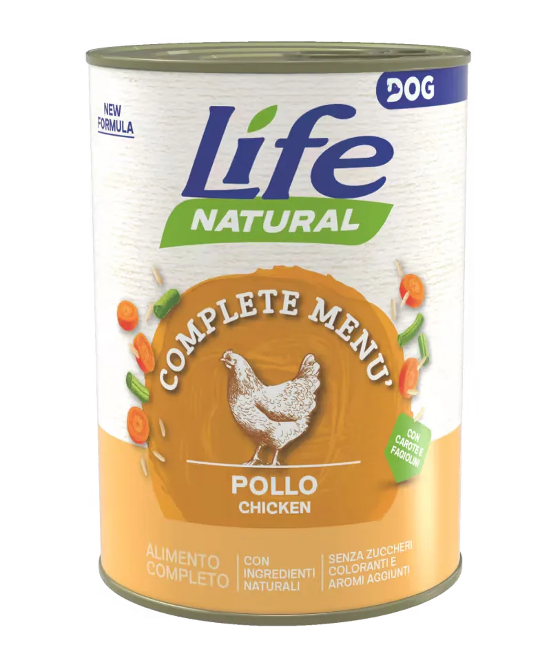 Hrana Umeda Caini Life Natural Dog Nutrition Plus Pui 400g