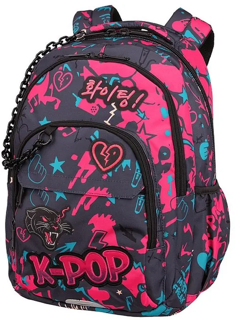 Cool Pack Basic Plus 2 Compartimente Fete K-Pop Dark