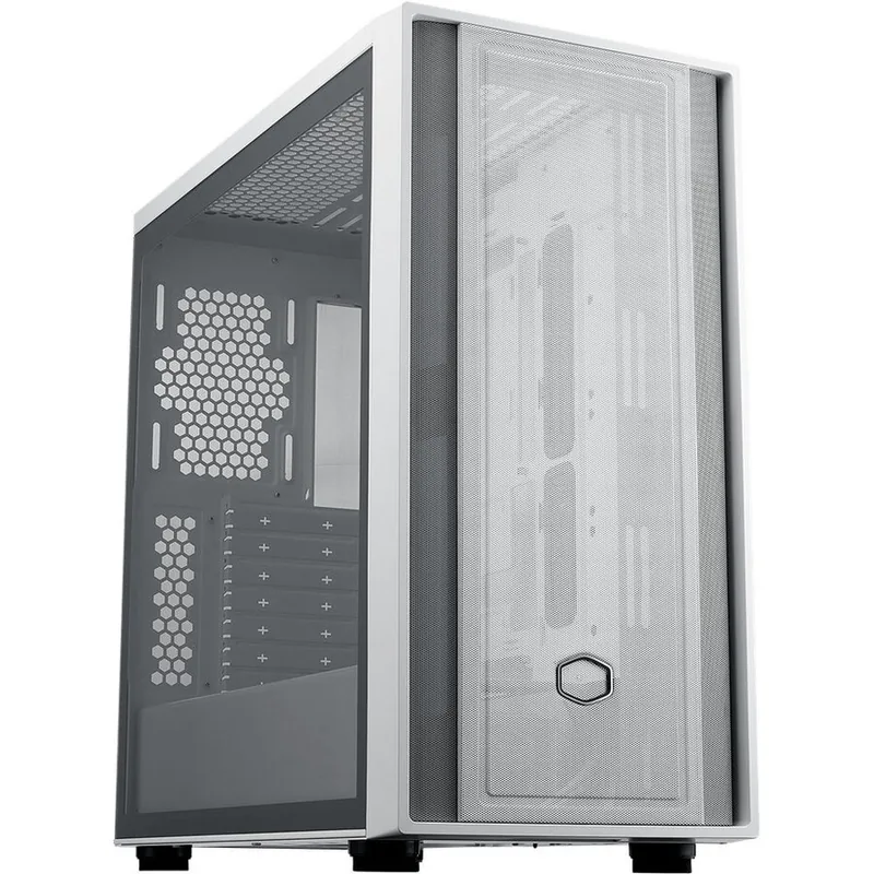 Cooler Master MasterBox 600 Lite TG Back-connect Alb