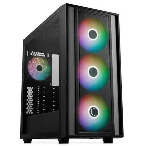 Cooler Master MasterBox 600 TG EATX Back-Connect Negru