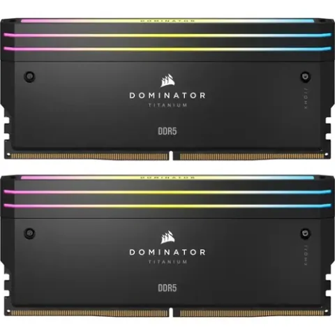 Corsair Dominator Titanium RGB 64GB (2x32GB) 6400MHz CL32 Negru