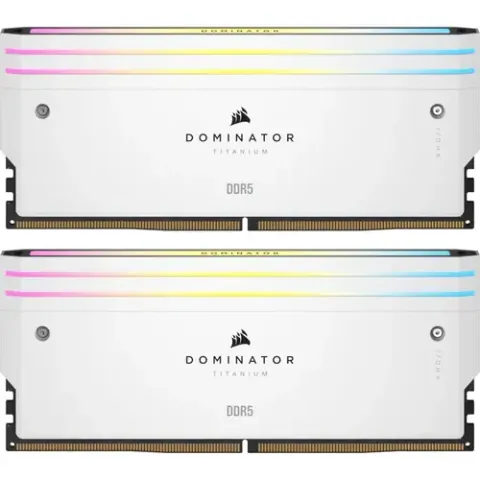 Corsair Dominator Titanium RGB 64GB 6400MHz CL32 Alb