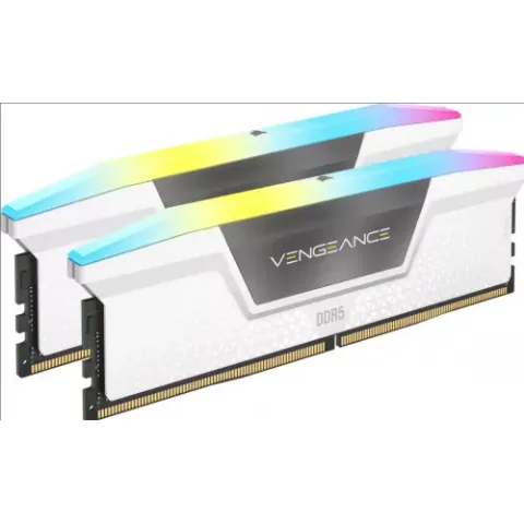 Corsair Vengeance RGB White 32GB DDR5-6000 CL30 Dual Channel