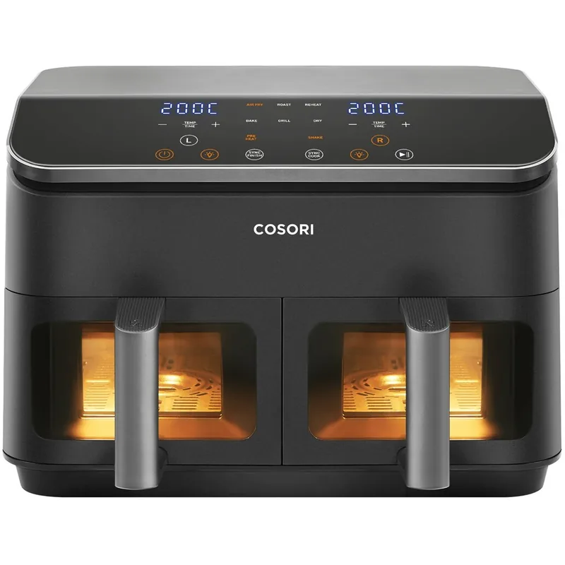 Cosori Dual Basket Air Fryer CAF-R901-AEU 8.5L 1750W Negru