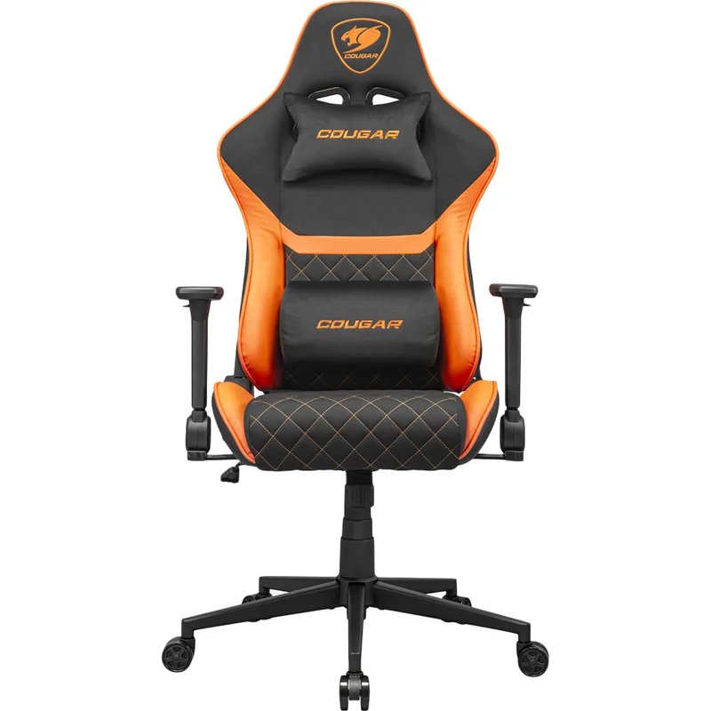 Cougar Armor One V2 F PVC/Textil Negru/Orange