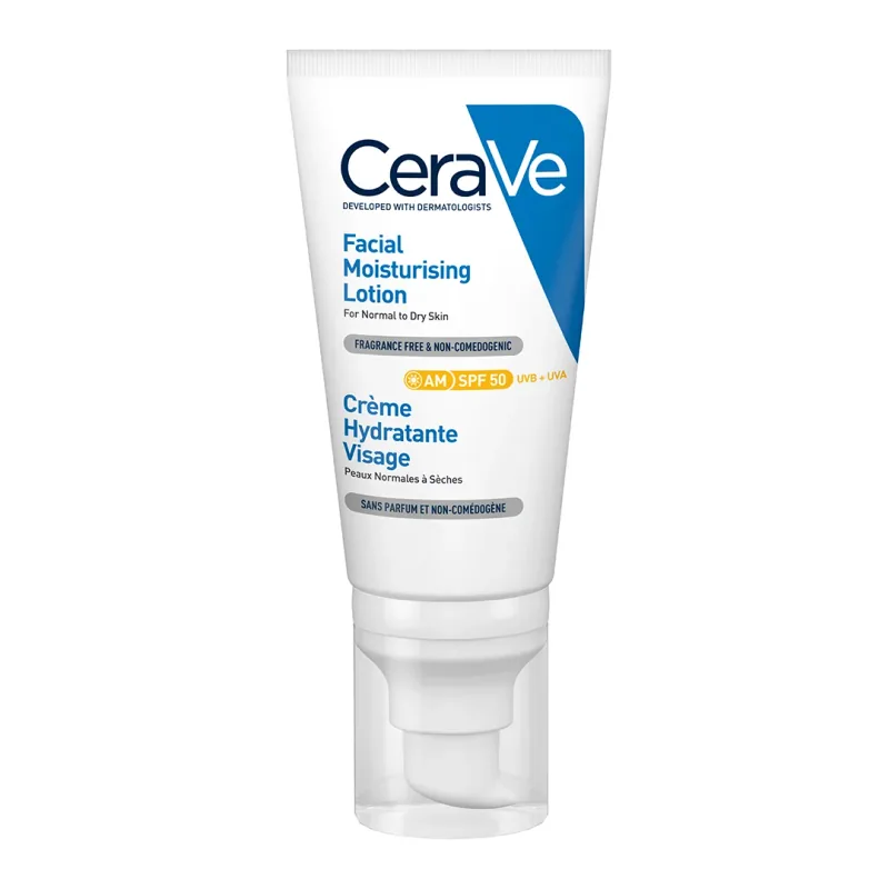 Crema de Fata CeraVe A.M. SPF 50 52ml