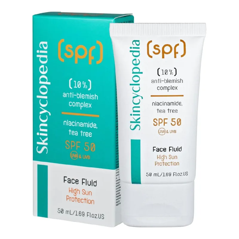 Crema de Fata Skincyclopedia SPF50 Pentru Tenul cu Imperfectiuni 50ml