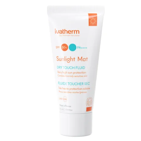 Crema de Protectie Solara Ivatherm Sunlight Mat SPF50+ 50ml